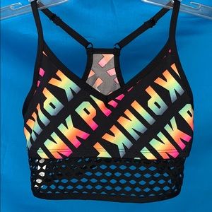 🔥BOSS SALE 🔥 PINK Victoria’s Secret Rainbow Sport Bra
